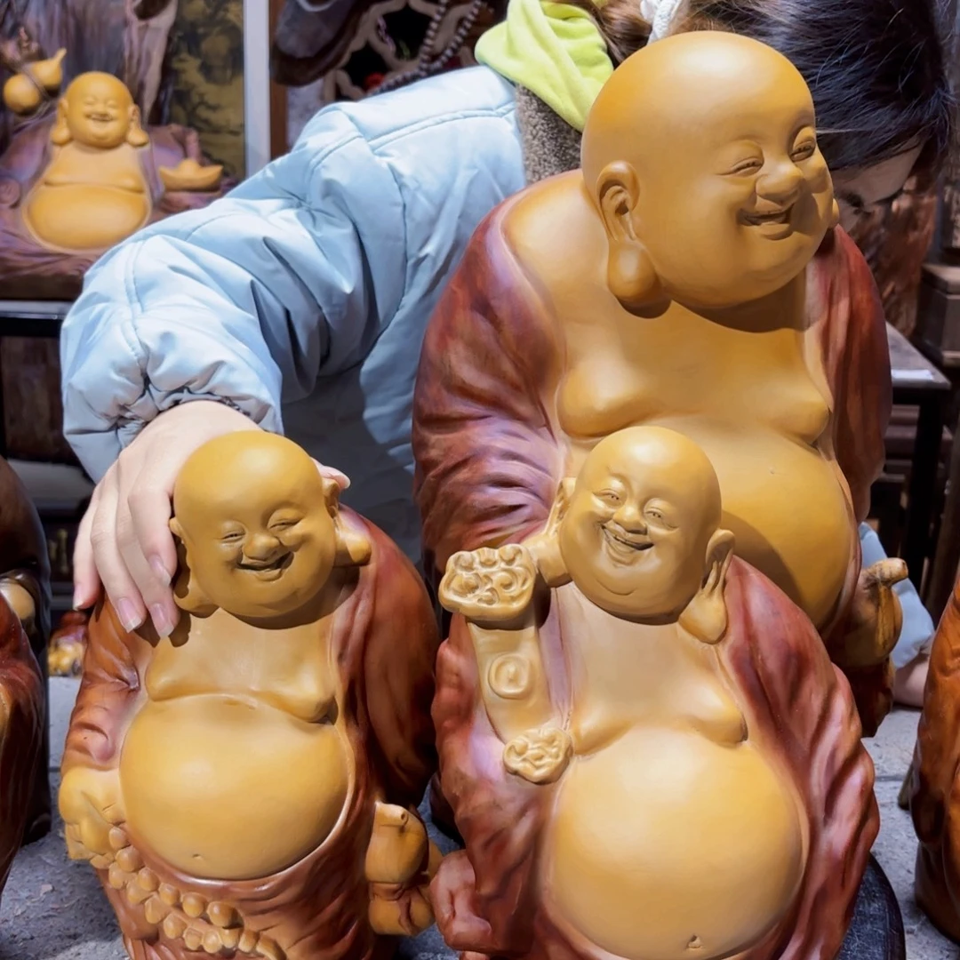 冰***柔香樟木葫芦佛如意佛香樟木