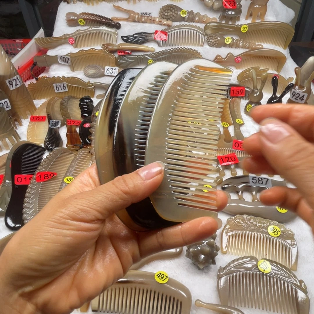 牛角梳福利款梳子