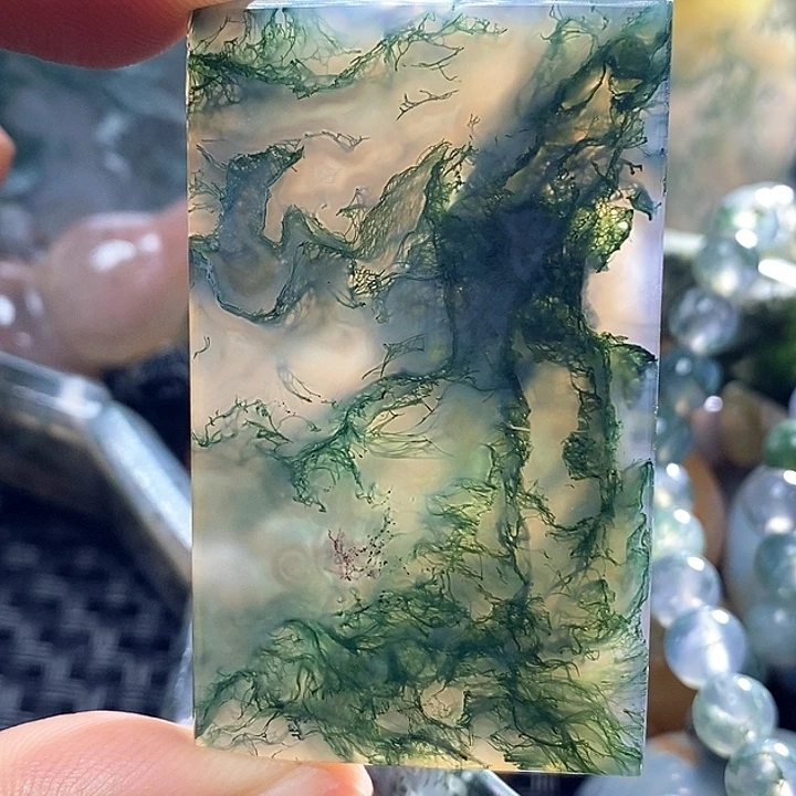 0***玛瑙/玉髓颈饰银S925镀金镶嵌