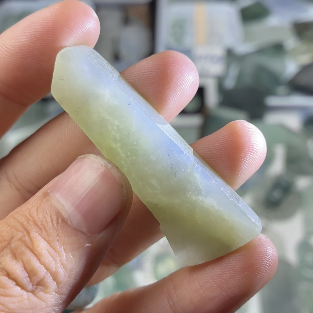 定制翡翠未镶嵌天然缅甸翡翠a货糯冰沁黄包工豆子