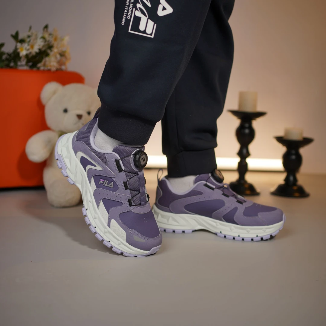 灵豹|斐乐25潮款儿童冬季新款运动鞋大童防滑童鞋韩系K15B542509