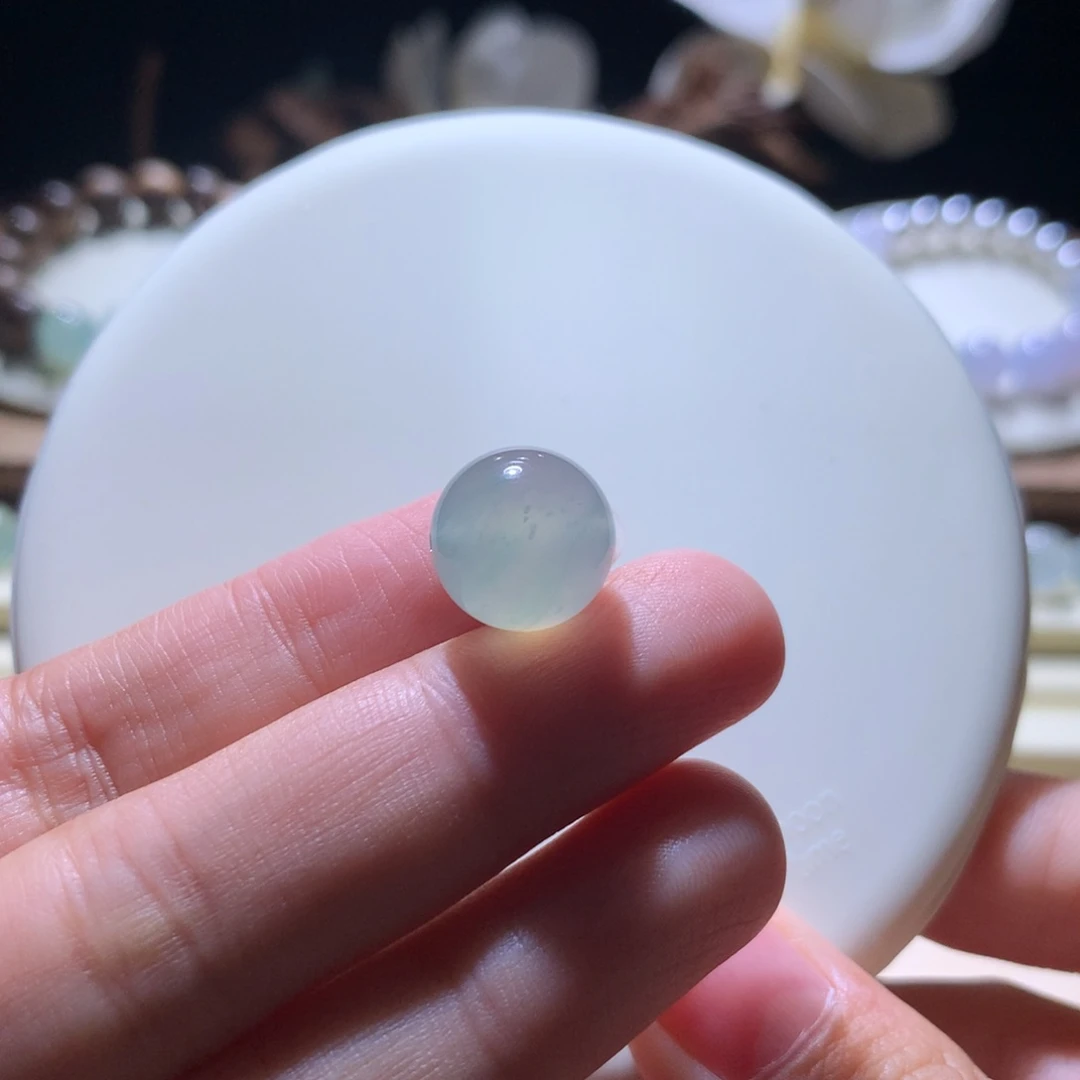 散珠翡翠新款木纳飘绿珠珠卡13