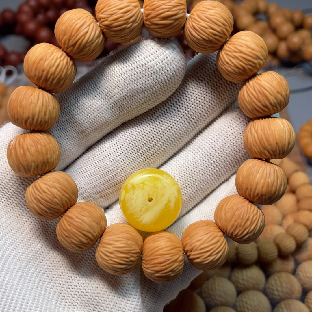 古***武手串猴头核桃金丝15