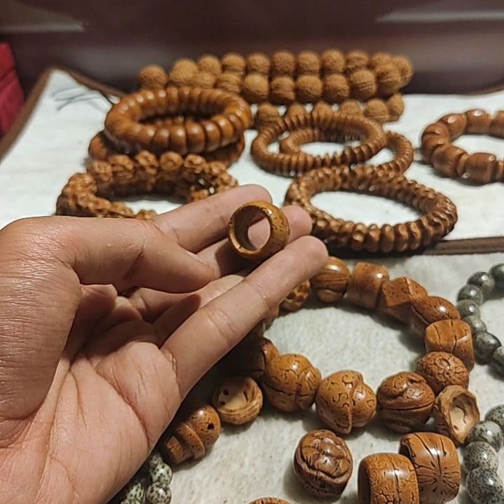 桃核把件跑环原生态