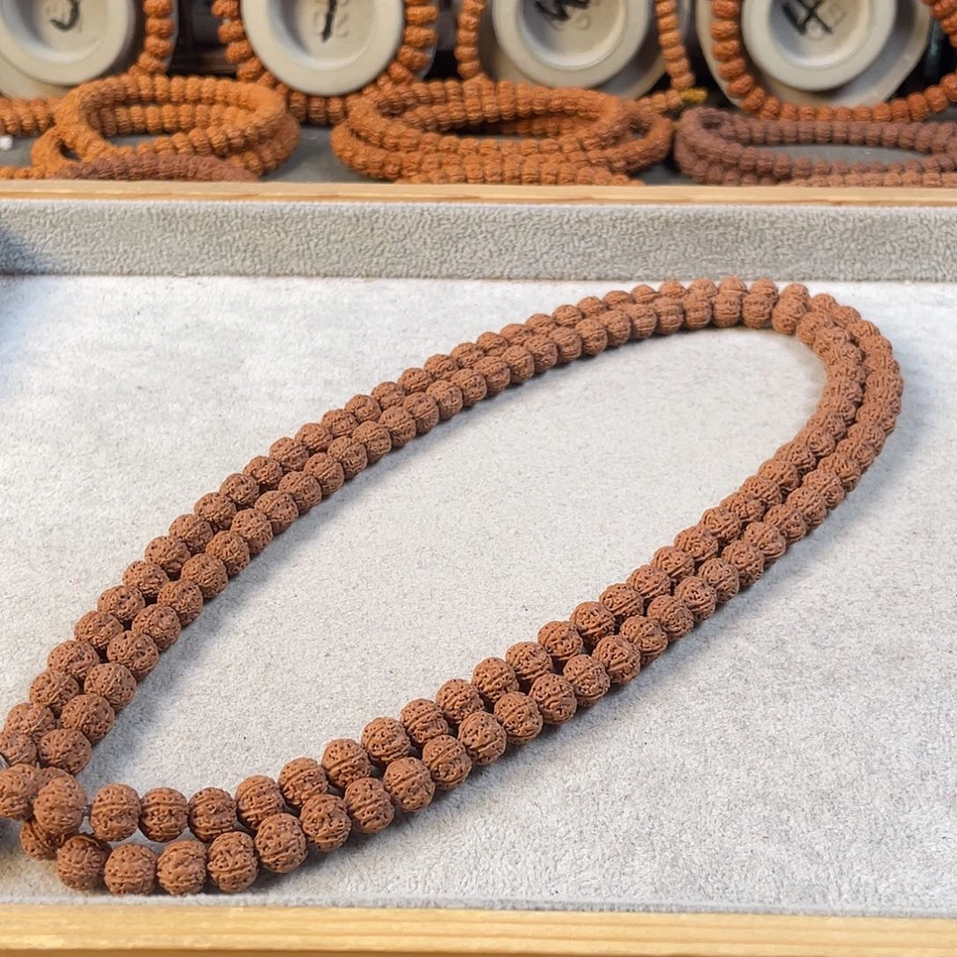 宋***r金刚菩提吊坠南瓜双龙