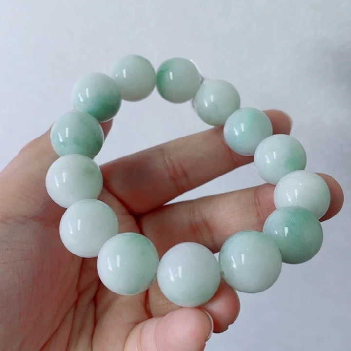 未镶嵌定制翡翠珠串