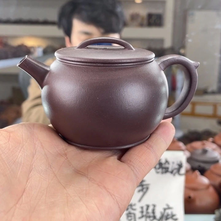 紫砂茶壶150cc老紫泥茶壶