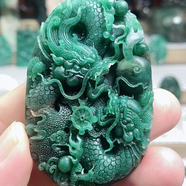 未镶嵌独山玉颈饰