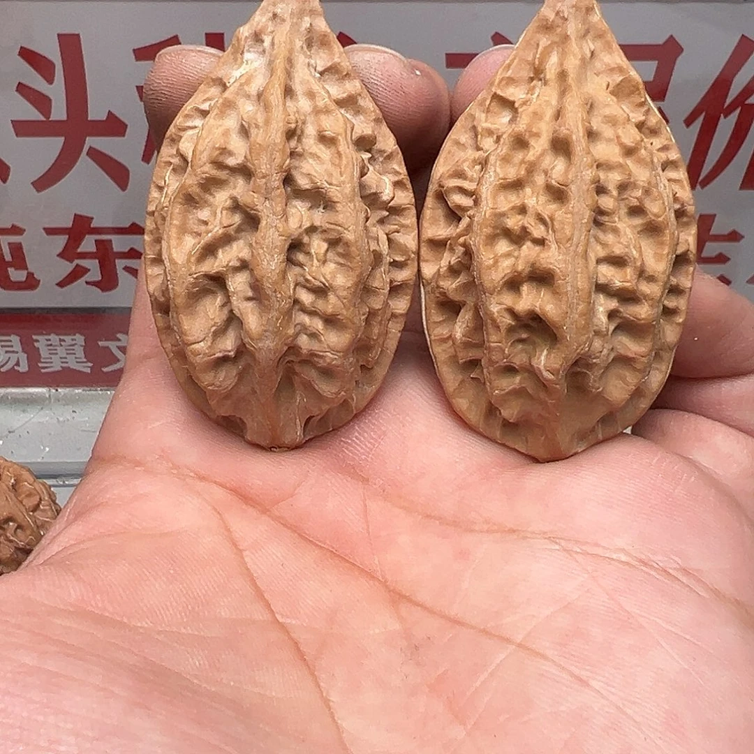 吊坠文玩核桃奶油柳叶