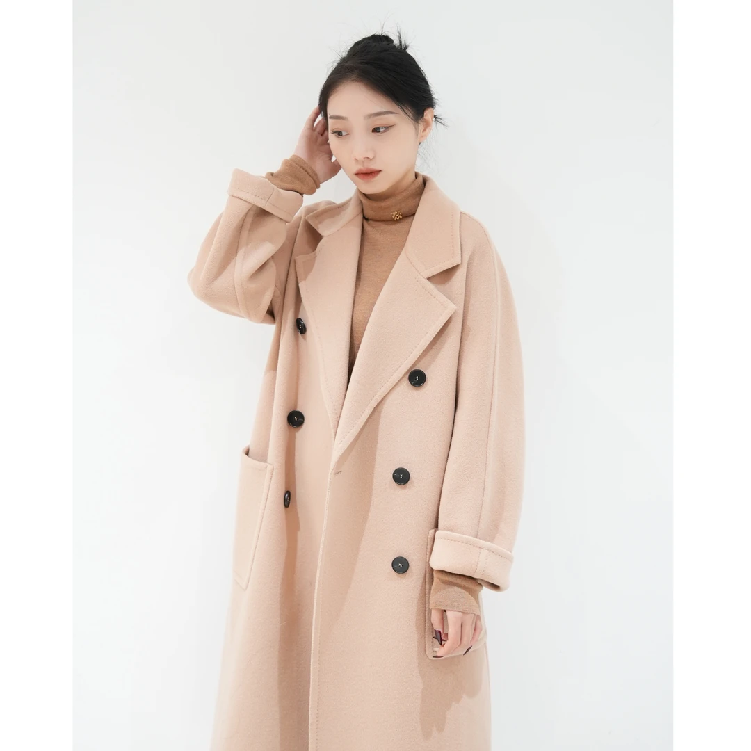 24年新款法式冬季气质时尚女士羊毛大衣/MOFA01HMC013P31/zb