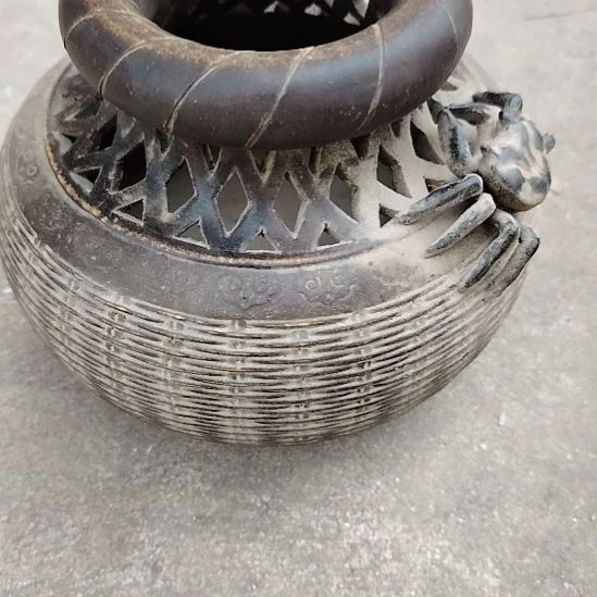 阳***花紫砂茶壶瓷器古文观止瓷器古文