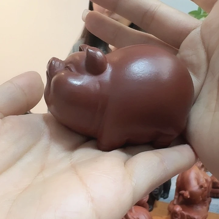 紫砂茶宠水****座小福猪茶宠