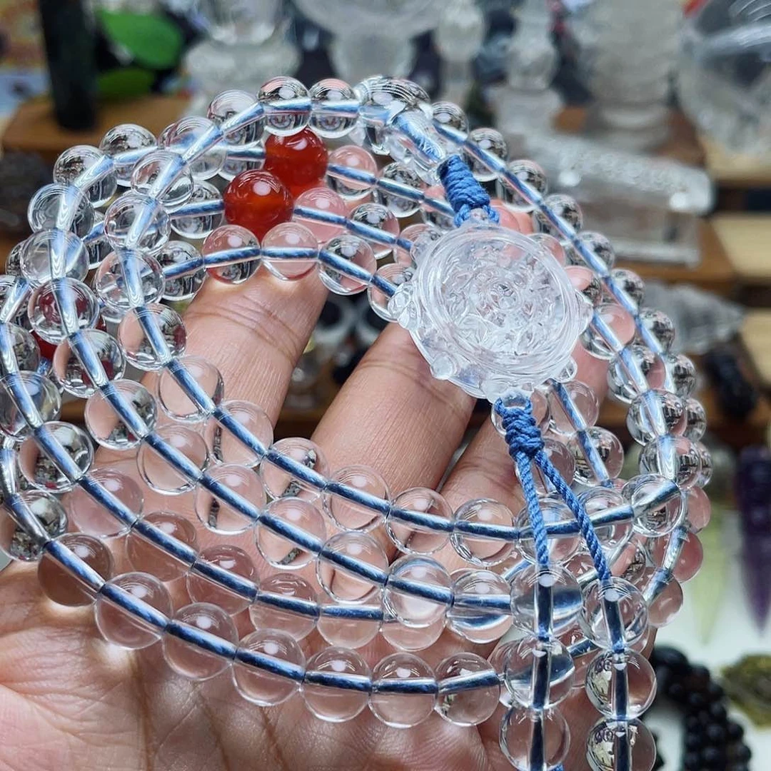 水晶颈饰未镶嵌吊坠定制