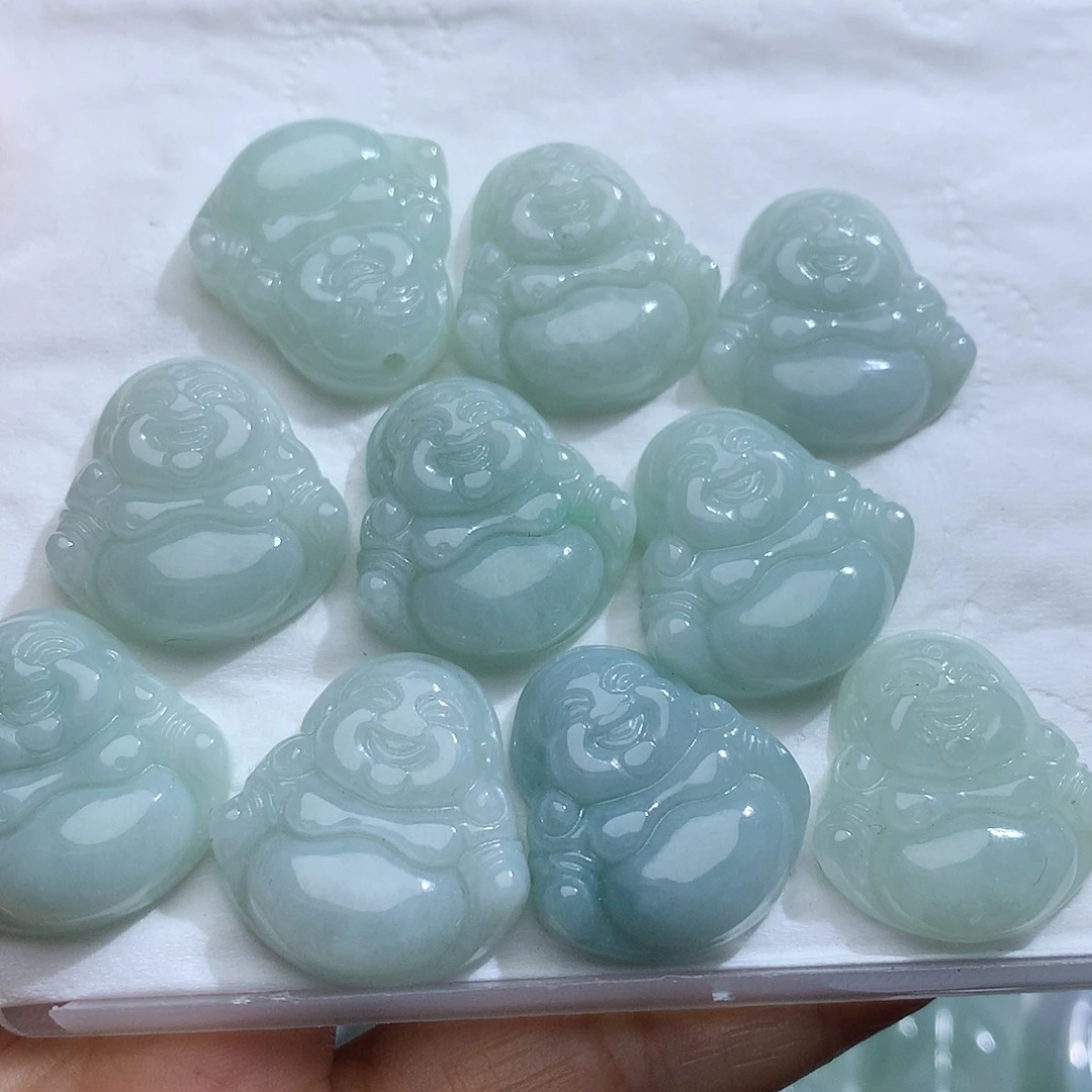 翡翠未镶嵌颈饰，多样性发其一！