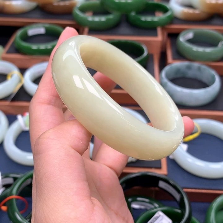 和田玉手镯未镶嵌5960