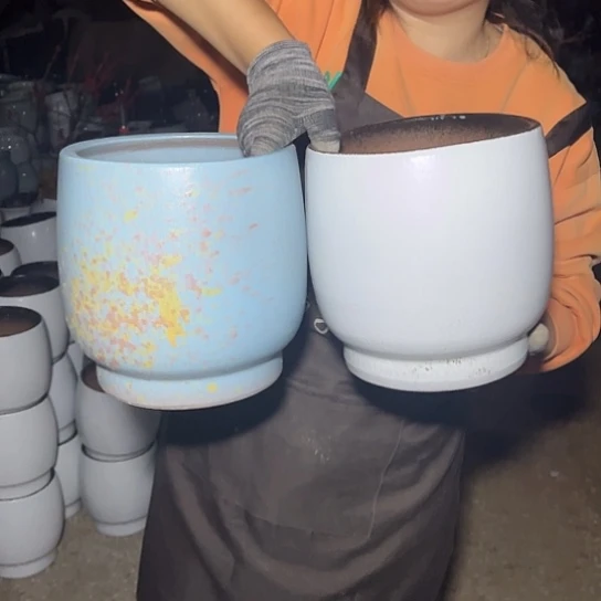 红陶口19高21瑕疵