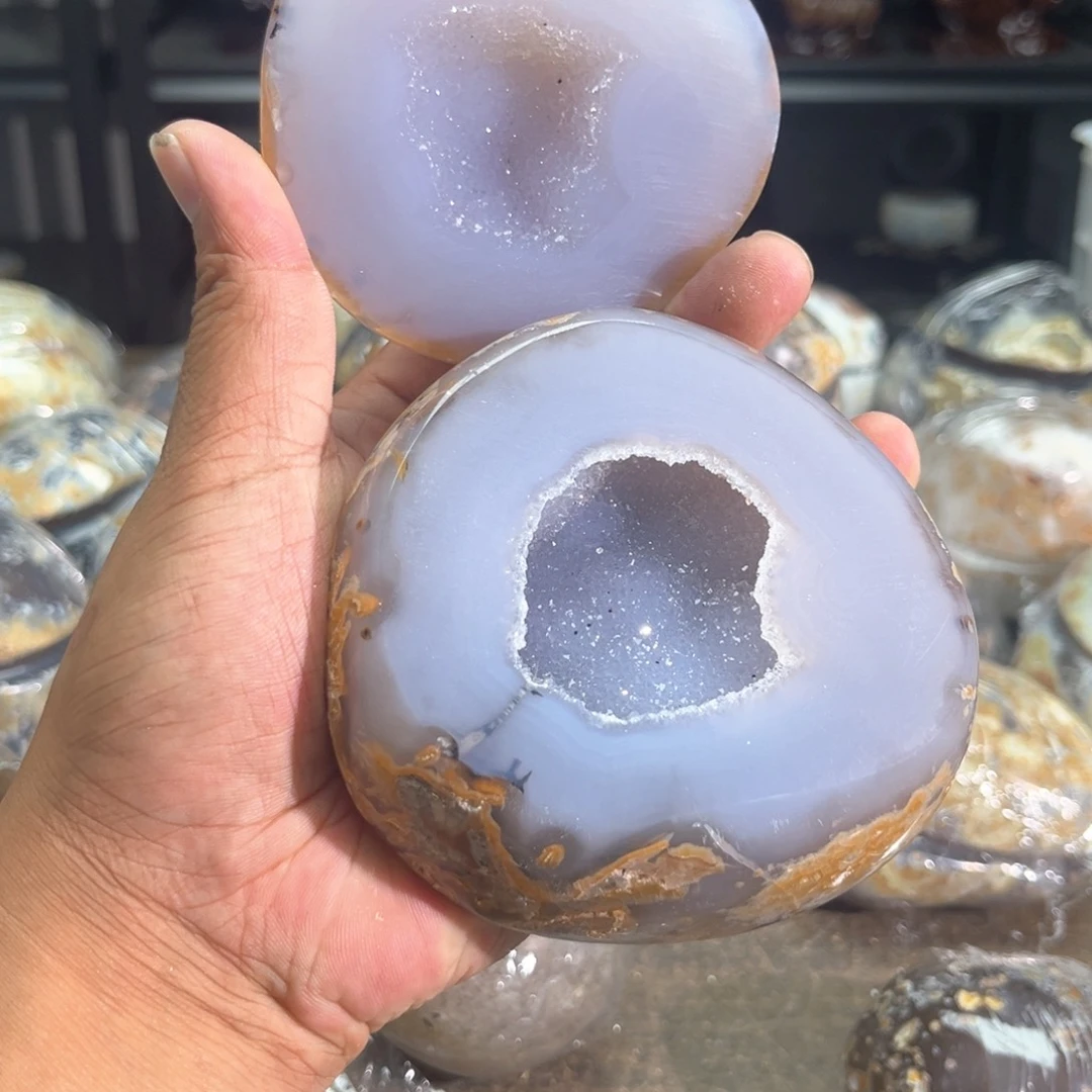 未镶嵌摆件紫晶聚宝盆