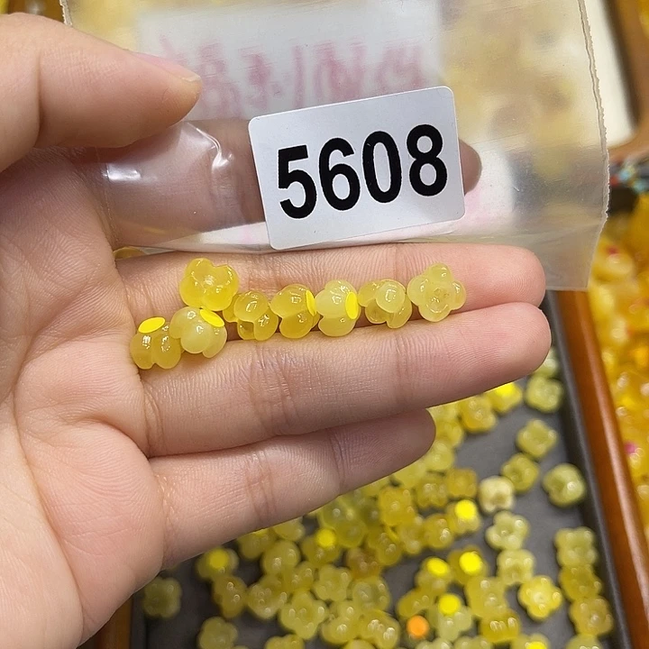 童***串琥珀未镶嵌珠宝奇石