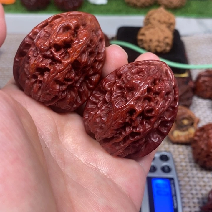 文玩核桃把件将军