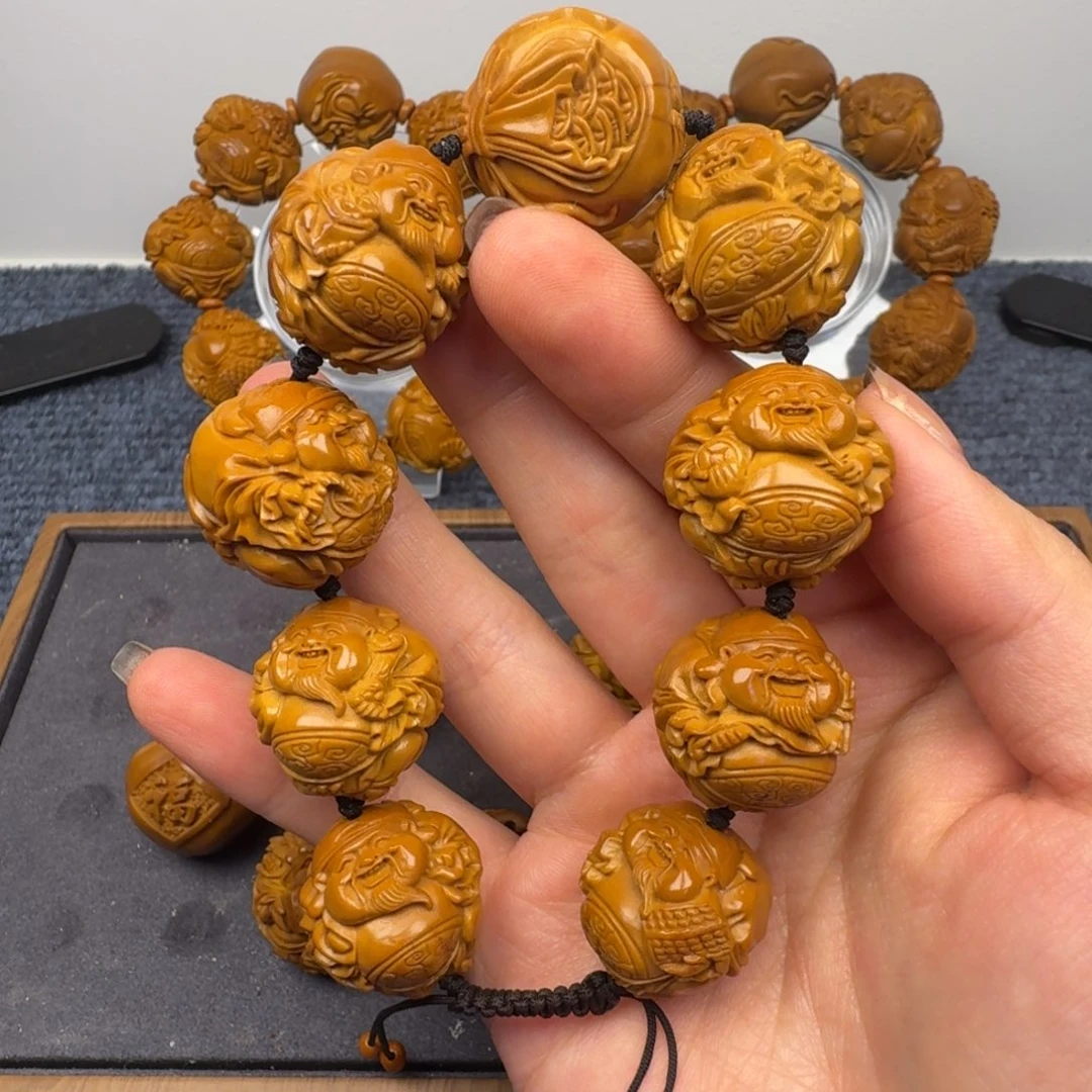 橄榄核手串/手链财神