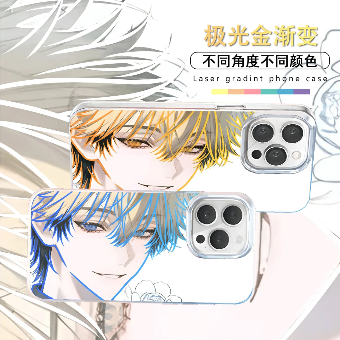 夏斐适用苹果华为vivo一加iPhone小米红米一加极光手机壳