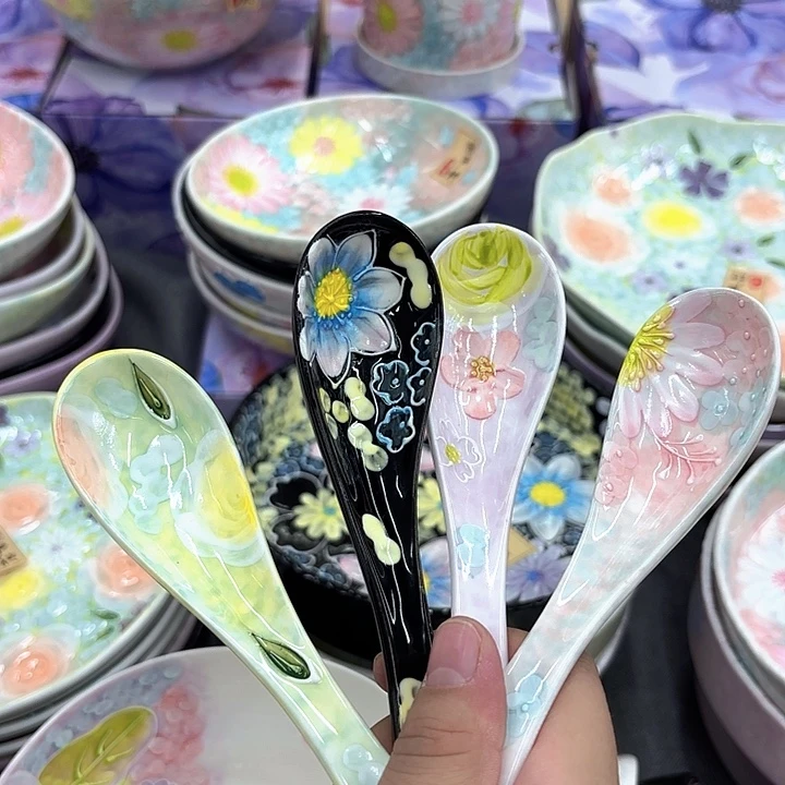 濑户烧小饭勺4个一主