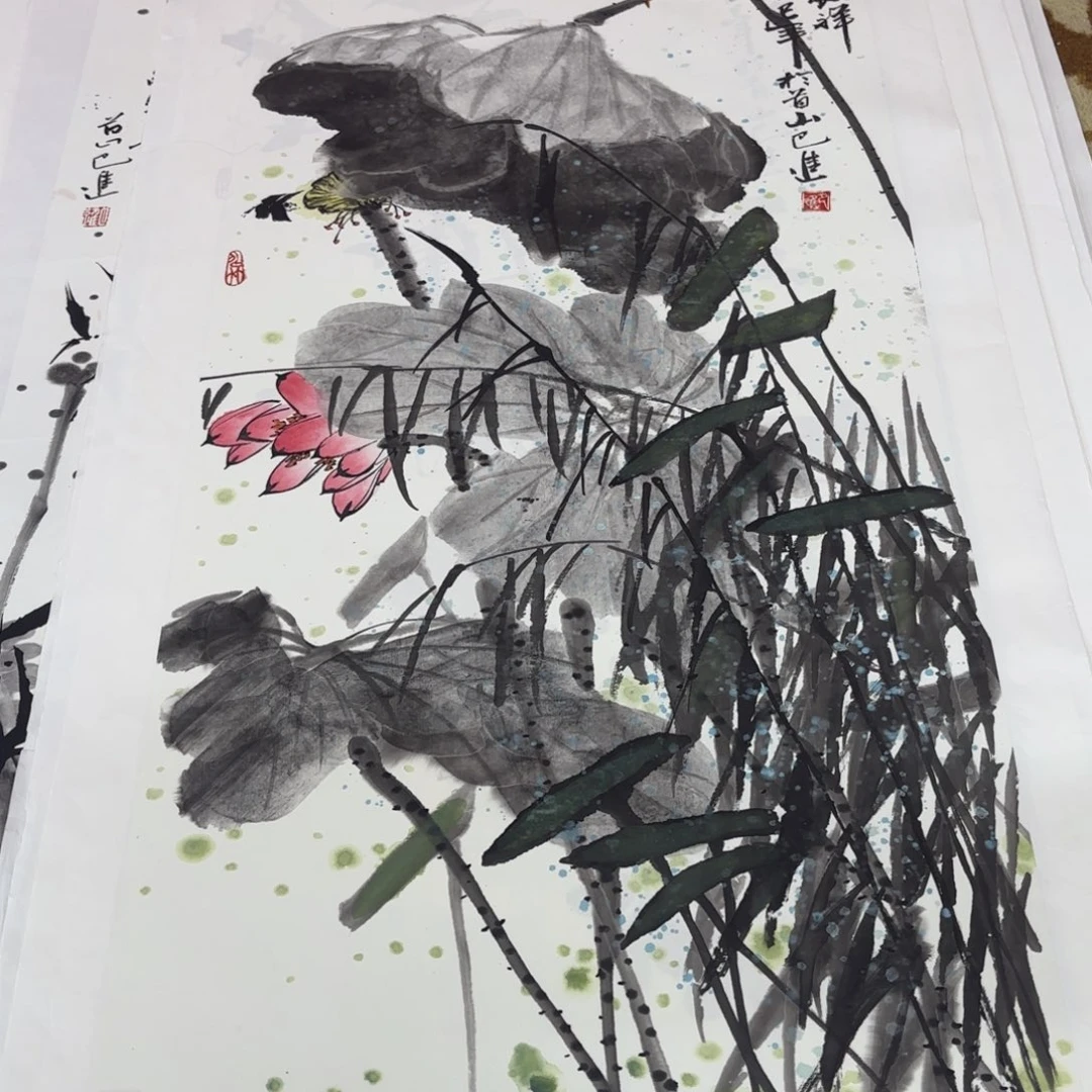 国画国画老师作品刘