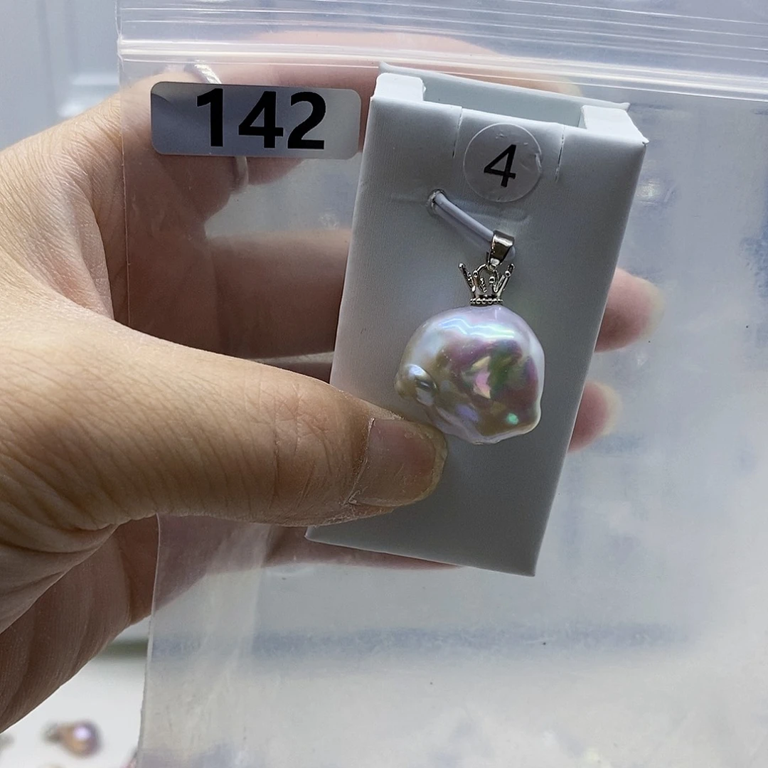 颈饰合金淡水珍珠
