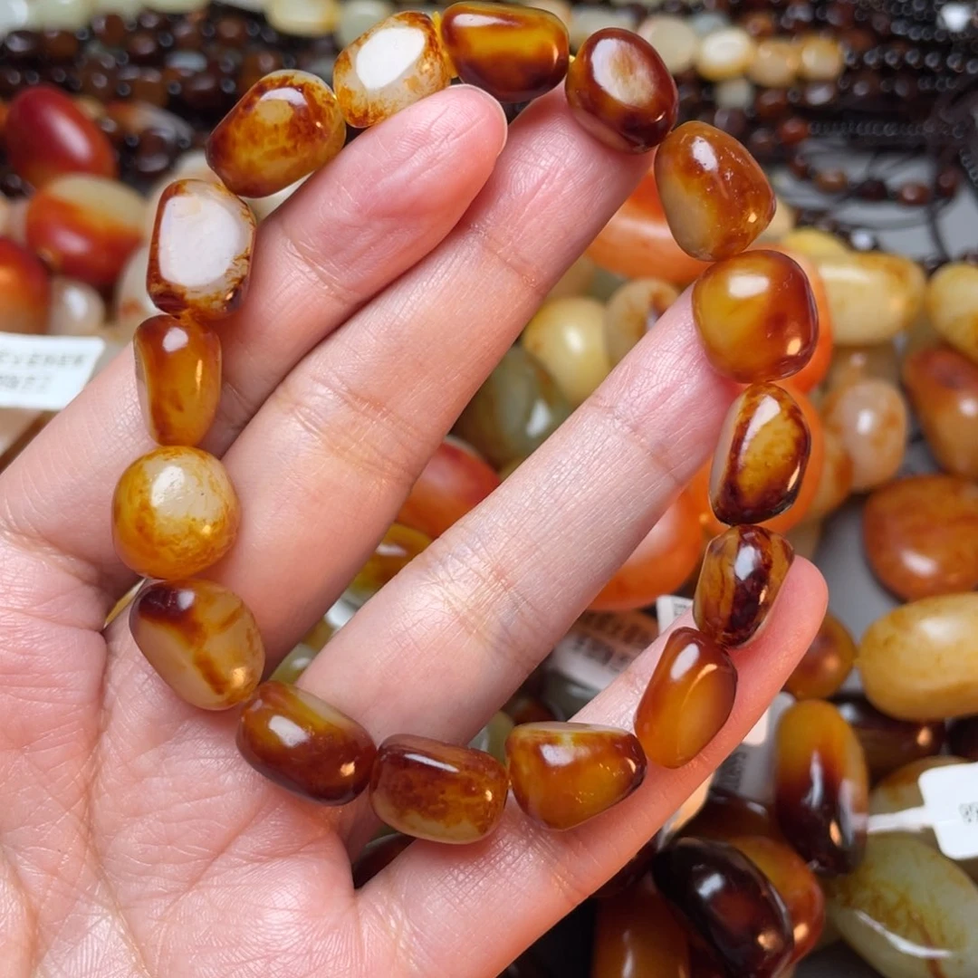 和田玉手链未镶嵌