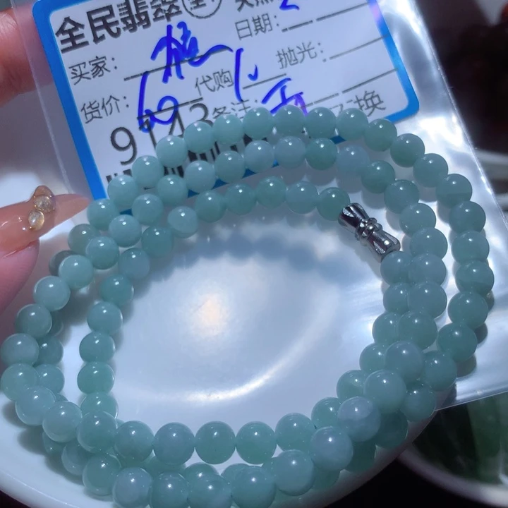 翡翠颈饰未镶嵌猛*