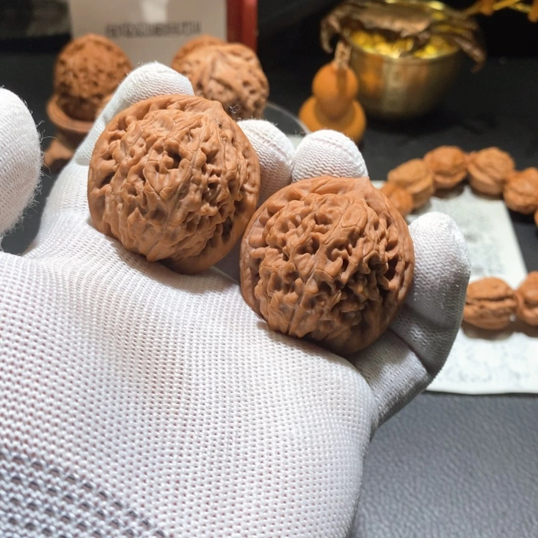 手串文玩核桃0042莲花40（全）