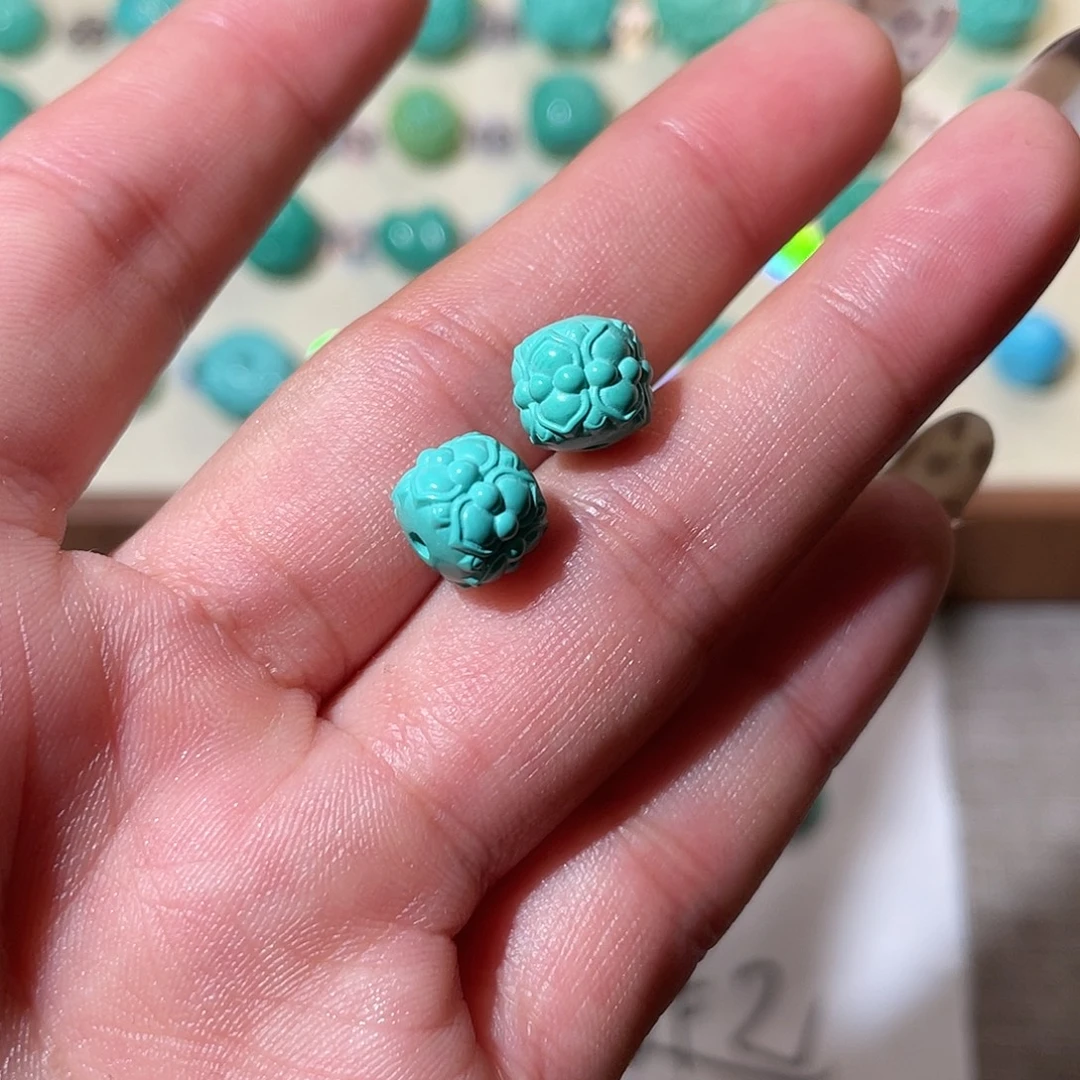 手工雕刻配饰配珠卡9+微瑕