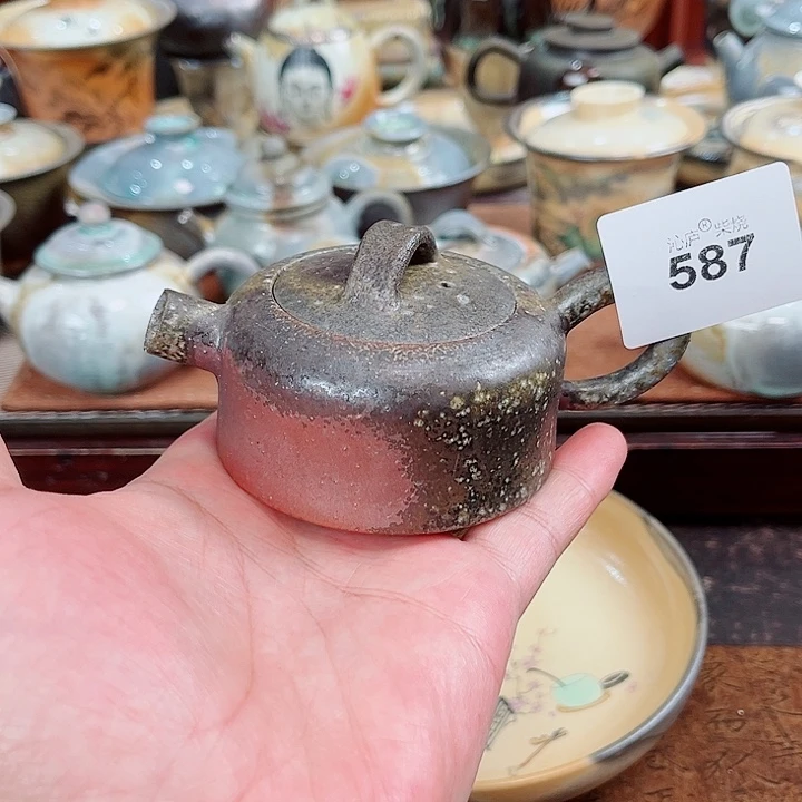 沁庐柴窑古法柴烧全手工茶具