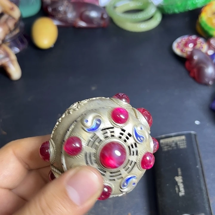 把件白玉菩提一个