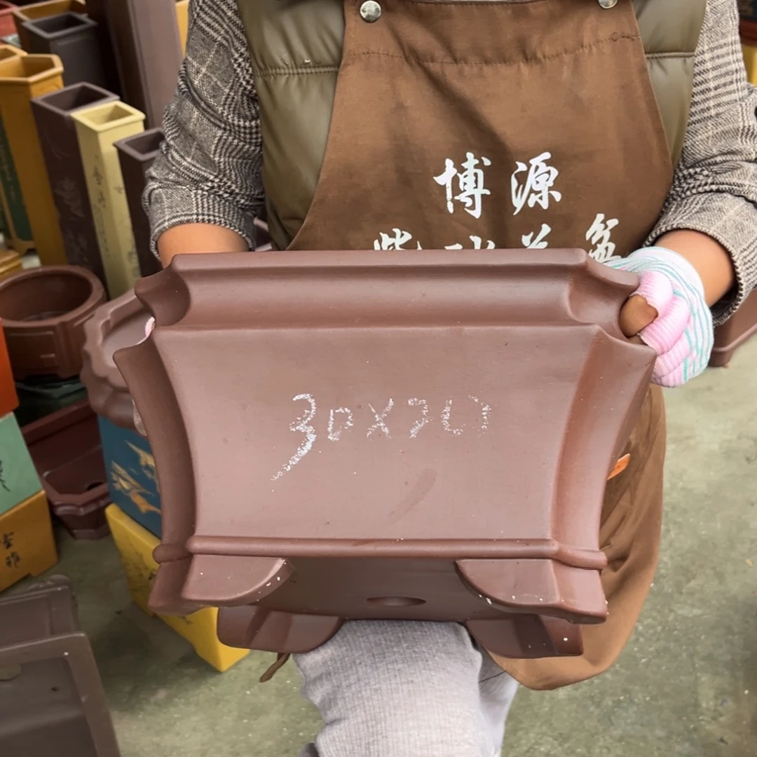 紫砂花盆盆景艺术