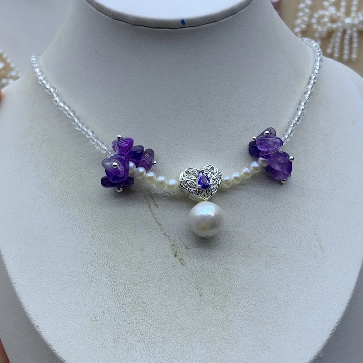 淡水珍珠未镶嵌颈饰