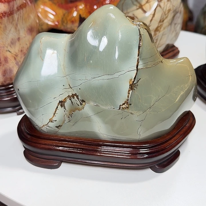 石材乳源彩石摆件