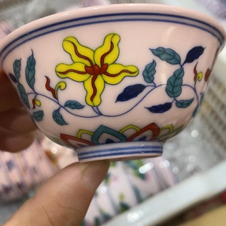 摆件景德镇陶瓷主人杯23555