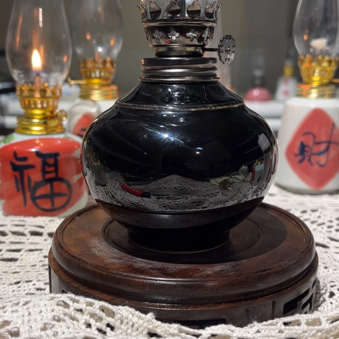 摆件景德镇陶瓷香薰灯