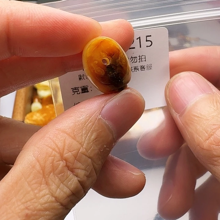 裸石琥珀未镶嵌琥珀
