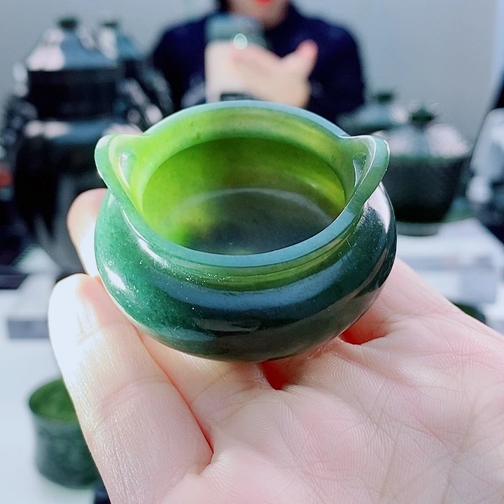 和田玉（青玉）未镶嵌把件