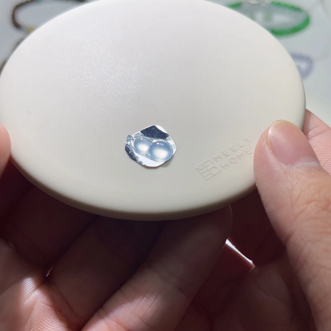 散珠翡翠裸石福禄豆