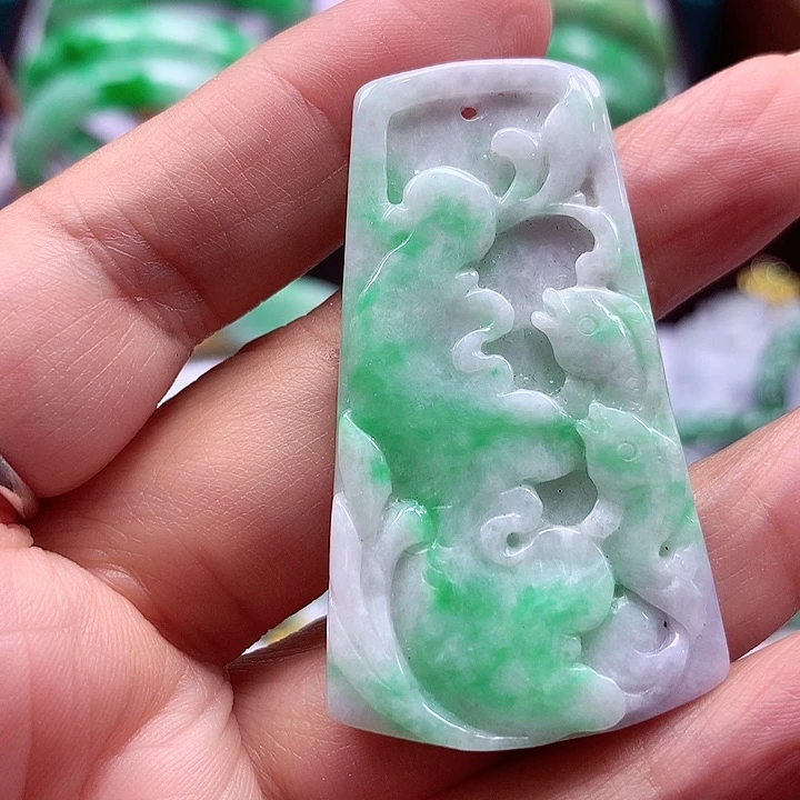 颈饰未镶嵌翡翠翡翠