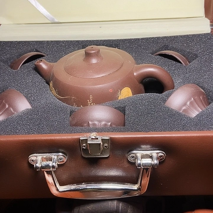 全手工制作宜兴紫砂茶壶