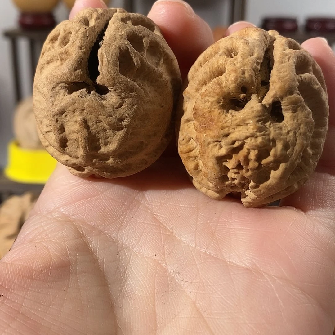 吊坠文玩核桃?****天鬼脸练手3839
