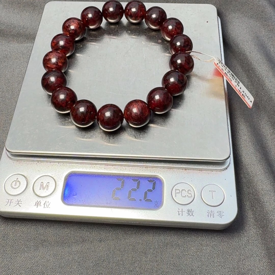 降真香手串/手链海南红降花梨公1.2高货芝麻点沉水