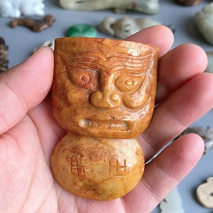 和田玉未镶嵌颈饰5