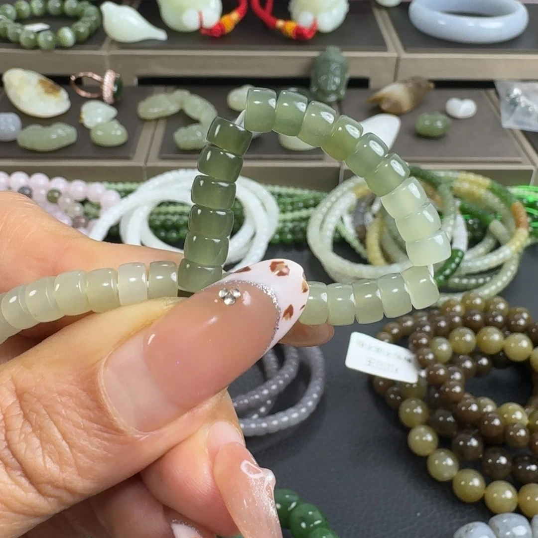 未镶嵌手串和田玉岁**好