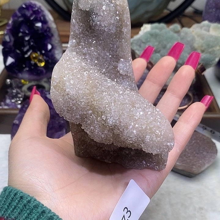 大型摆件（非配饰）紫晶未镶嵌