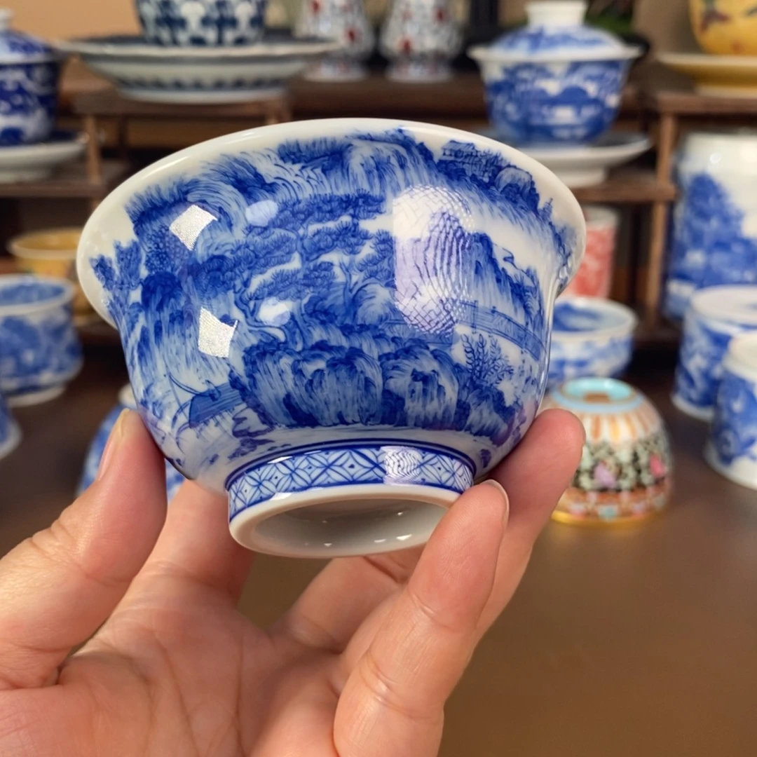 景德镇陶瓷手工手绘